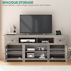 Oaurkea Farmhouse Tv Stand W storage Drawer movable Partition For Tvs Up To 80 