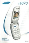 Samsung A670 Cell Phone User Guide Spanish english