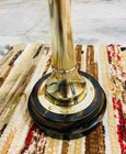 Vintage Brass Ship Engine Telegraph 20        Maritime Nautical Decor W  Wood Base