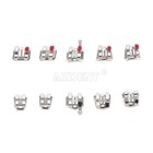 Azdent Dental Orthodontic Metal Brackets Braces Standard Mbt 022 Hooks 345 3