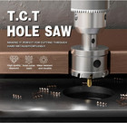 Kit De Sierras De Corona 19 Piezas Tct Para Metal  1 2      2-1 8     Uso Pesado