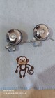 Vtg Bicycle Chrome Bell Lot Of Two