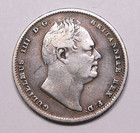 Great Britain 1834 Six 6 Pence Vf Very Nice King William Iv Old Uk Silver Coin