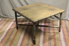 Mcguire Mid-century Hollywood Regency Bamboo Rattan Coffee Occasional Table 32 