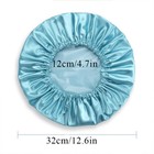 Shower Cap Women Bath Hat Hair Reusable Cover Waterproof Bathing Oil Fume Hat