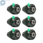 6pcs Self Alignment Ucfl201-8 Pillow Block Bearing Solid Base With 1 2  Bore