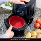 Silicone Cake Pan 2 Pcs 6 Inch Round Baking Mold Non Stick Quick