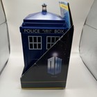Doctor Who Tardis Blue Lights Sounds Effect Police Box Tardis Cookie Jar Bbc