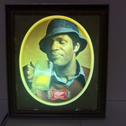 Vintage Miller High Life Lighted Beer Bar Sign Lem Barney   Black Man Portrait