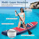 Gymax Stand Up Paddle Board  Inflatable Sup With Wide Non-slip Eva Deck  Accesso