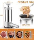 Sausage Stuffer Machine Vertical Sausage Maker  2025 New Stainless Steel Homemad