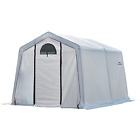Shelterlogic Grow-it 10 X 10 X 8 Ft Translucent Greenhouse-in-a-box Peak