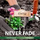 25 Pack Metal Plant Labels Weatherproof Stainless Steel Garden Label Markers Kit