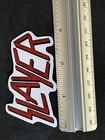 Slayer Logo Sticker Red Iconic 80s Rock Band Thrash Metal Ca For Laptops New 
