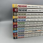 2009 Previews - The Comic Shop s Catalog Full Year Set Of 12 Issues