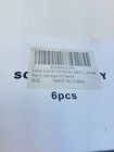Lot Of 6 Led Solar Power Wall Lights Pir Motion Sensor Outdoor Security Lamp