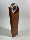 Vtg Henry Bergeson Wood Kaleidoscope - Signed Htb Wooden Vintage Triangular