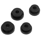 Black Radiator Support Bushing And Mounting Grommets 4pcs For Cars  572312 