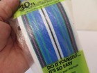 Vintage Nos Arden Corp  Re-web Kit For Lawn Chair Chaise 30  X 3  Blue Stripe
