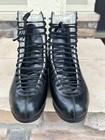 Vtg  Super Teri Deluxe Leather Figure Skating Or Roller Skate Undrilled 9 5 A