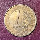 Angola 2012 Brass Plated Steel 1 Kwanza  Moscow Mint  Unc Bu  Km  108