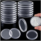 100pc Direct Fit Airtight 40 6mm American Silver Eagle 1oz Coin Holders Capsules