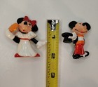 Disney Vintage Mickey Mouse Figures Lot Of 7 Minnie Donald Daisy 2    Mixed Year