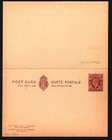 Great Britain   1937  George V1 postal Card  Unused 