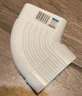 Amerimax Home Products 3 In  X 4 In  White Vinyl Downspout B-elbow