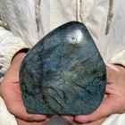 1 3lb Natural Gorgeous Labradorite Quartz Crystal Stone Specimen Healing