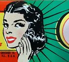 1946 Sweet Georgia Brown Lightning Fast Quick Brightener Cream Label Valmor