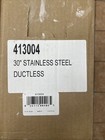 Broan 413004 30  Ductless Under-cabinet Range Hood  Stainless Steel  Ada