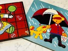 Wooden Puzzles For Kids Vintage Lot
