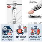 Nail Clippers Stainless Steel Toe Fingernail Trimmer For Thick Nails Men Women