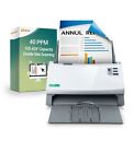  Plustek Ps3140u High-speed Document Scanner  40ppm With 100 Page Feeder  Mac pc