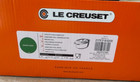 Le Creuset Signature Enameled Cast Iron Oval Dutch Oven 6 75 Qt Bamboo Green New