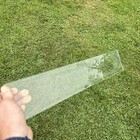 Vintage Antique Bathroom Medicine Cabinet Glass Shelf Replacement 4  X 20 1 2   