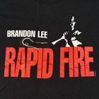Vintage 1992 Brandon Lee Rapid Fire Movie Promo T-shirt Mens Large Single Stitch