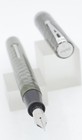 Esterbrook Dollar Grey Pearl   Chrome Fountain Pen - 1930 s - 2968 Broad Nib Usa