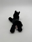 Aurora Horse Plush 7  Black Pony Mane Soft Spot Stuffed Animal Toy