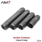 Aim7 Archer Contour Linear Compensator Muzzle Brake 1 2x28 5 8x24 9mm 223