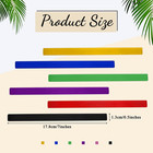 12 Pcs Anodized Aluminum Bracelet Blanks Stamping Blanks Engraving Colorful Meta