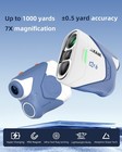 Aofar Gx6 Golf Rangefinder 1000yd With Slope On off Rechargeable Battery Magnet