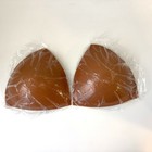 Boomba Invisible Lift Inserts Caramel Large Double Sided Adhesive Bra Pads New