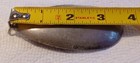 Vintage Large Old Metal Spinner Fishing Lure Blade  Unmarked  Pflueger  