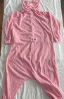 Costume Adult Unisex Onesie0 Kigurumi Pink Halloween Pig Pajamas Animal Cosplay