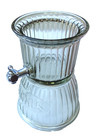 Vintage  magnus  Soda Fountain Glass Syrup Dispenser