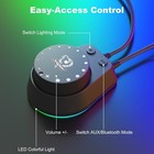 Usb Powered Rgb Gaming Speakers For Computer Monitor Laptop Pc Desktop