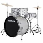 Ludwig Lc195 Accent Drive 5-piece Complete Drum Set  Silver Sparkle