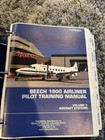 Beech 1900 Airliner Pilot Training Manual Volume 2 Vintage